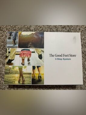 The Good Feet Store 3-Step System Box - White with Multi-Color Imagery SZ | 7.5